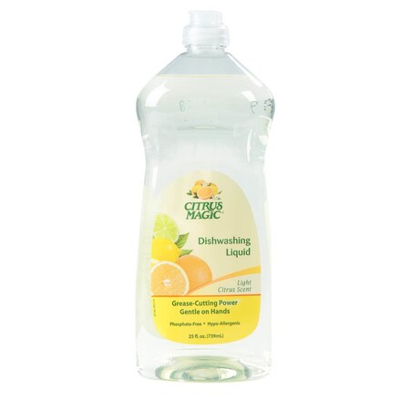 Citrus Magic Citrus Magic Light Citrus Scent Liquid Natural Dishwashing Liquid 25 oz 1 pk 616671591-12PK